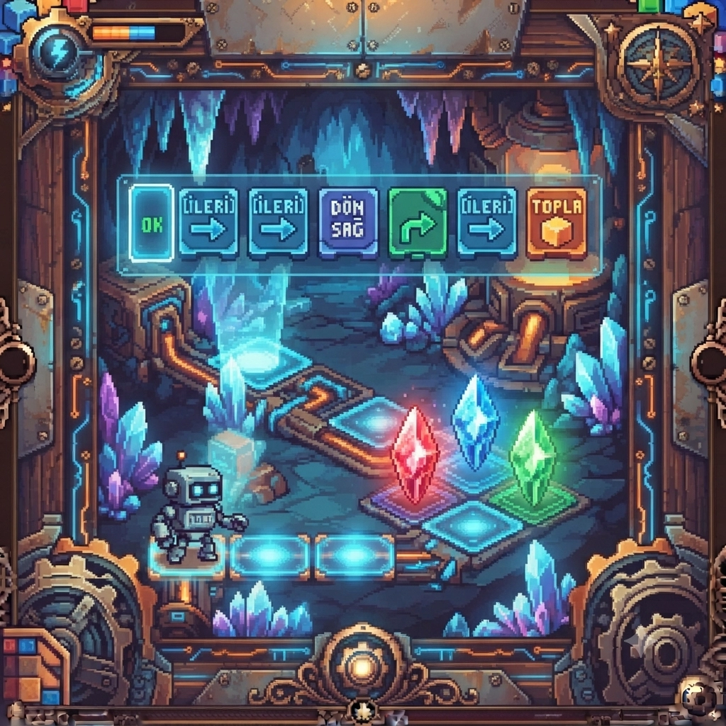 Pixel Pals: Robo'nun Kristal Görevi